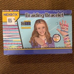 NEXBOX Braiding Bracelet Kit - Blue & Purple Packaging